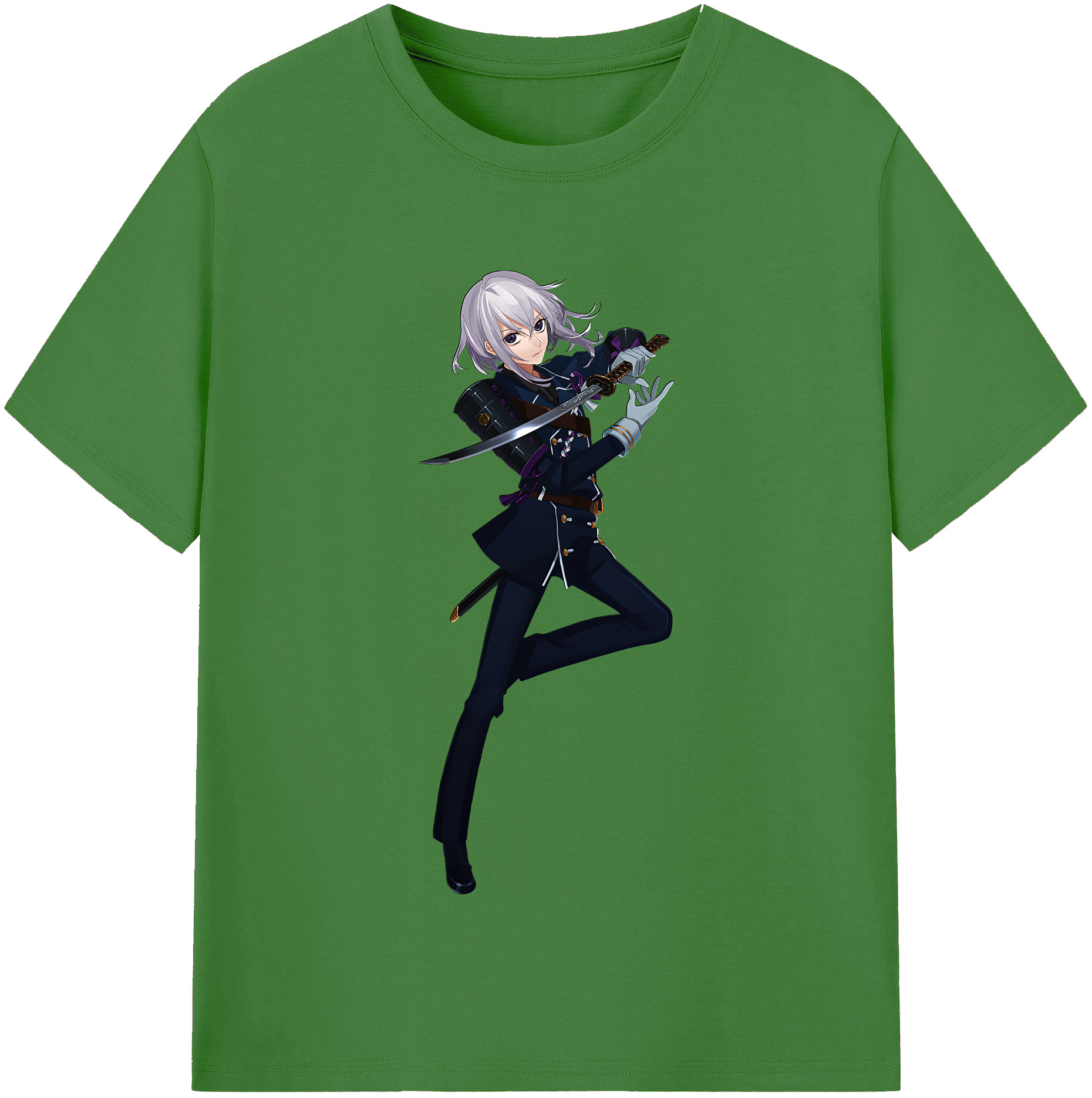 （画像用） 刀剣乱舞 Touken Ranbu レディースカジュアルプリントTシャツ（綿100％）